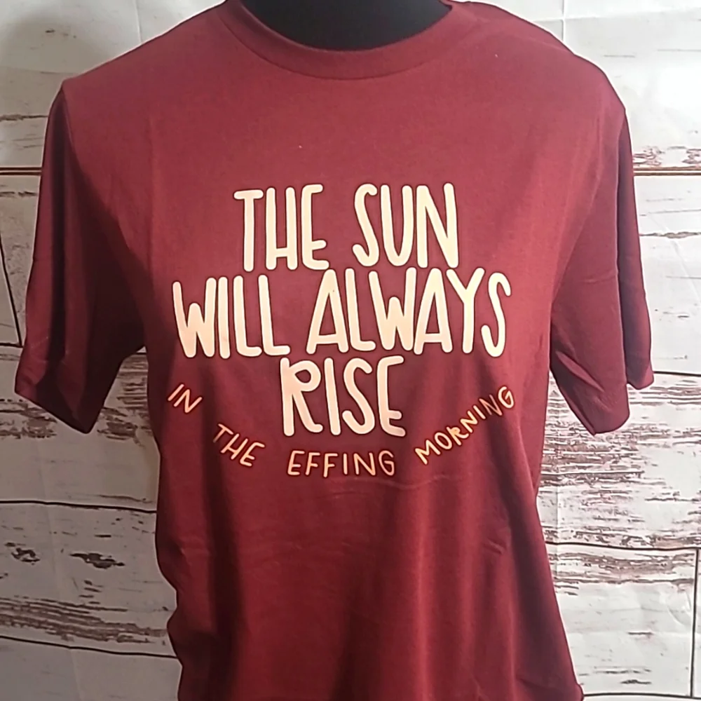 Effing Morning Tee Medium - Picture 1 of 2